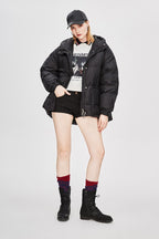 R&B | Damen-Steppjacke mit Gürtel "Street Chic"