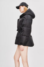 R&B | Damen-Steppjacke mit Gürtel "Street Chic"