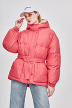 R&B | Damen-Steppjacke mit Gürtel "Street Chic"