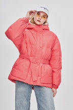 R&B | Damen-Steppjacke mit Gürtel "Street Chic"