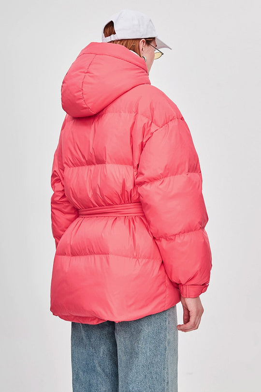 R&B | Damen-Steppjacke mit Gürtel "Street Chic"