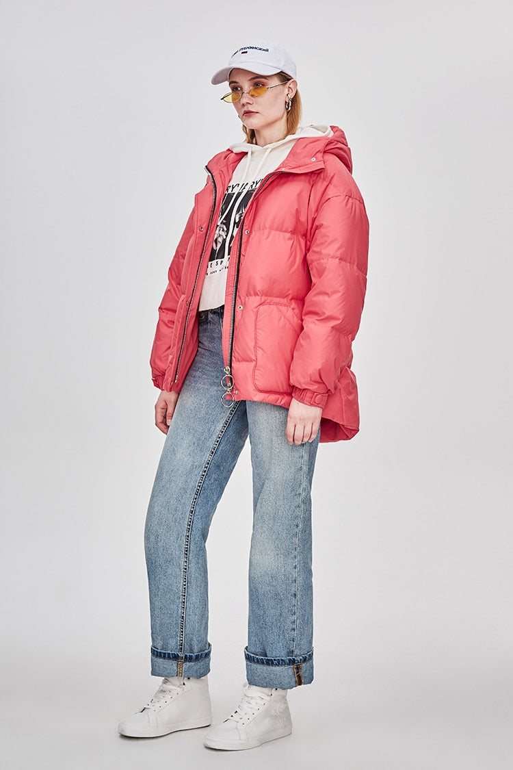 R&B | Damen-Steppjacke mit Gürtel "Street Chic"