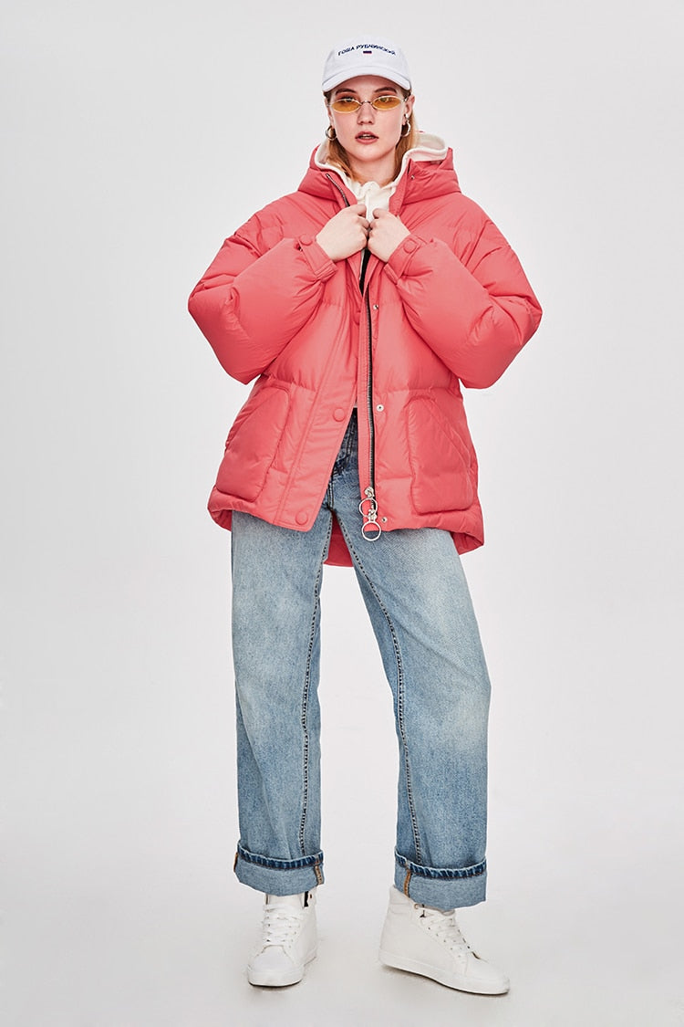 R&B | Damen-Steppjacke mit Gürtel "Street Chic"
