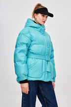 R&B | Damen-Steppjacke mit Gürtel "Street Chic"
