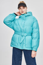 R&B | Damen-Steppjacke mit Gürtel "Street Chic"
