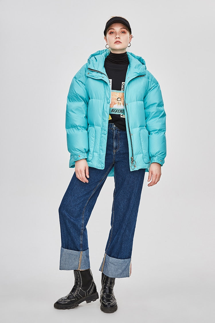 R&B | Damen-Steppjacke mit Gürtel "Street Chic"