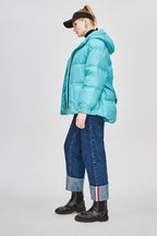 R&B | Damen-Steppjacke mit Gürtel "Street Chic"