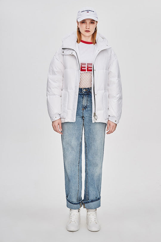 R&B | Damen-Steppjacke mit Gürtel "Street Chic"