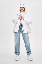 R&B | Damen-Steppjacke mit Gürtel "Street Chic"