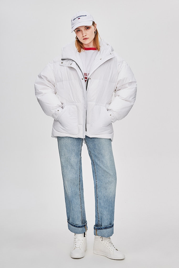 R&B | Damen-Steppjacke mit Gürtel "Street Chic"