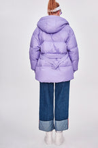 R&B | Damen-Steppjacke mit Gürtel "Street Chic"