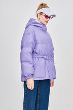 R&B | Damen-Steppjacke mit Gürtel "Street Chic"