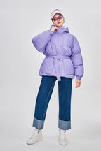 R&B | Damen-Steppjacke mit Gürtel "Street Chic"