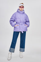 R&B | Damen-Steppjacke mit Gürtel "Street Chic"