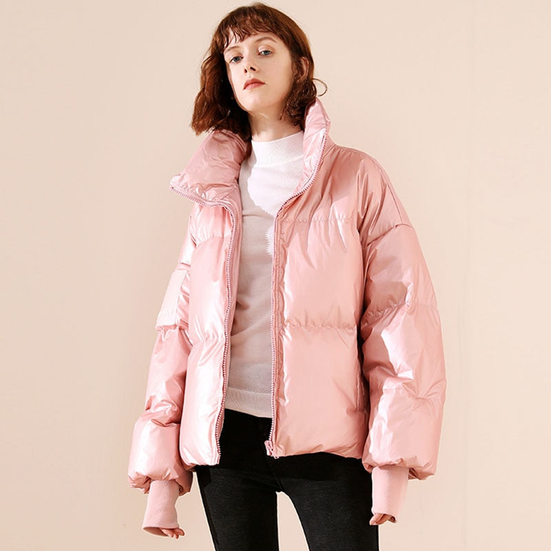 R&B | Lucky Five Metallic Urban Oversize Jacke