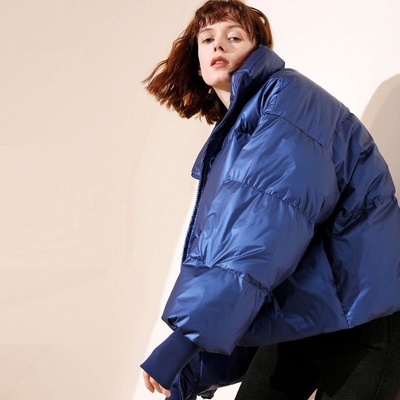 R&B | Lucky Five Metallic Urban Oversize Jacke