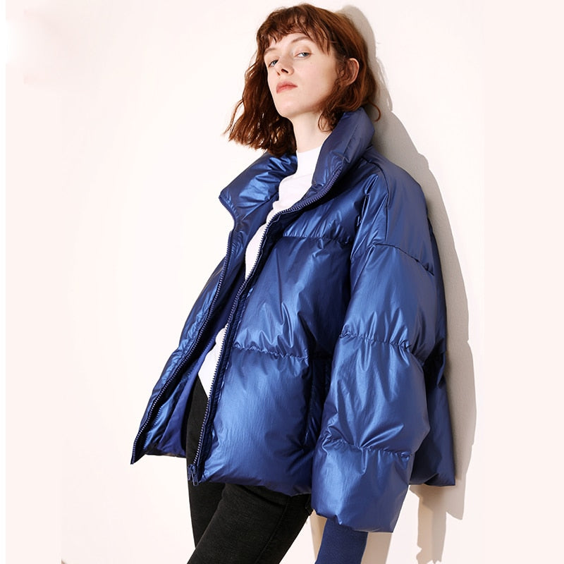R&B | Lucky Five Metallic Urban Oversize Jacke