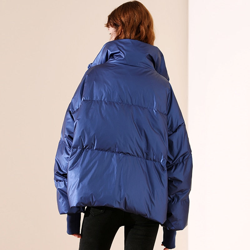 R&B | Lucky Five Metallic Urban Oversize Jacke