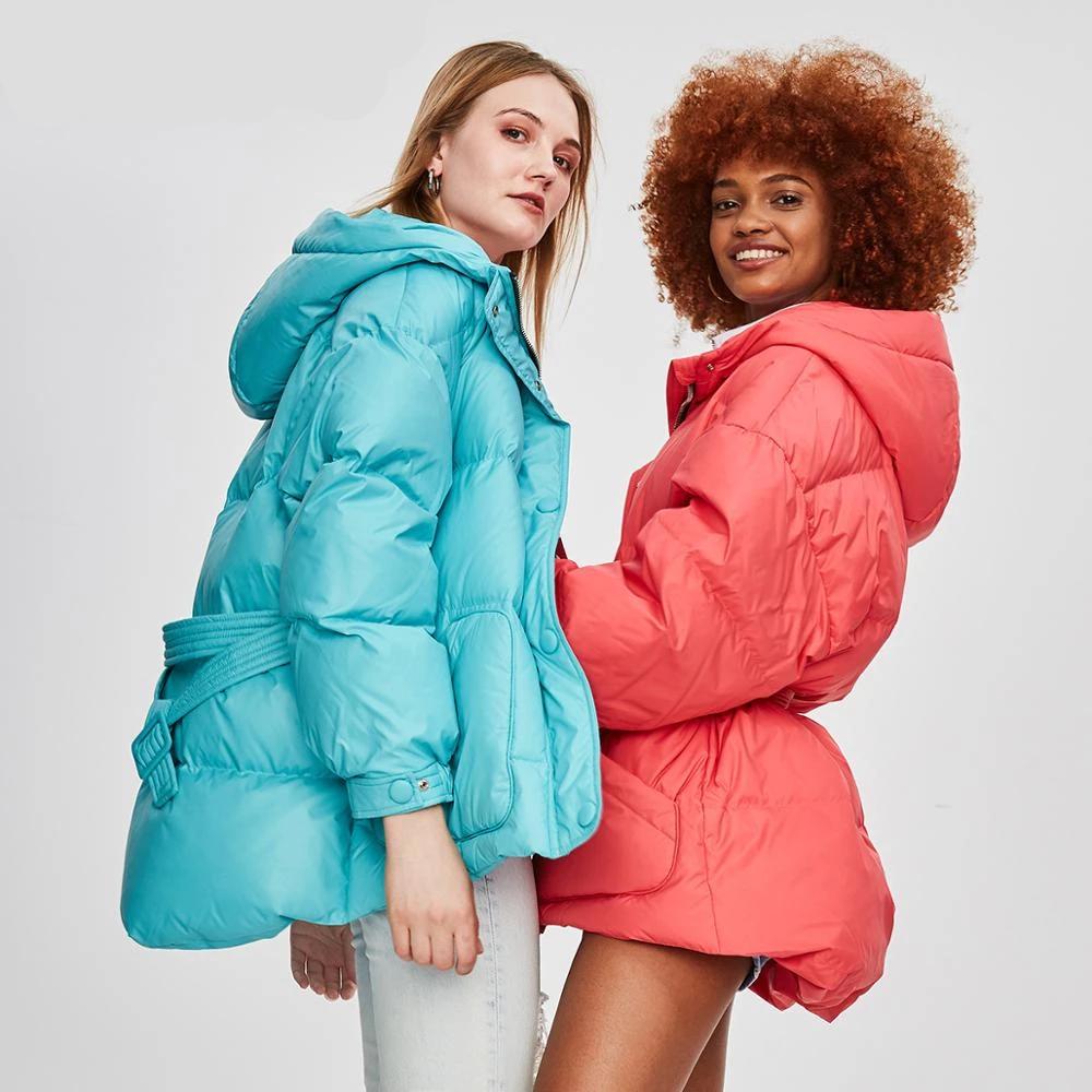 R&B | Damen-Steppjacke mit Gürtel "Street Chic"