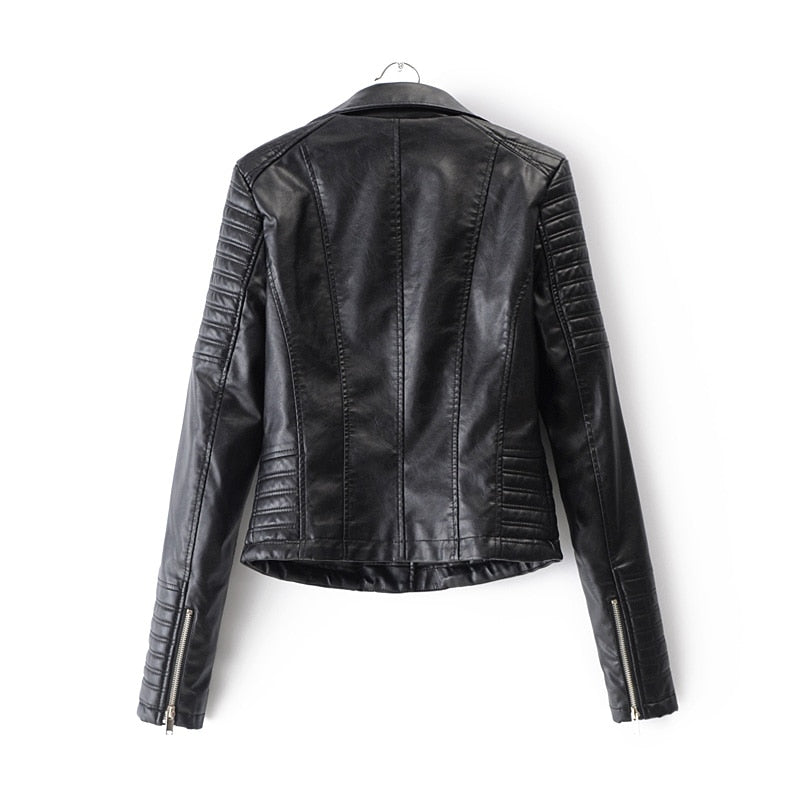 R&B | Mutige Lederjacke für Frauen