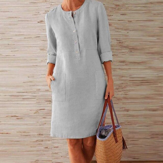 R&B | Kleid Aus Midi-Länge für Frauen