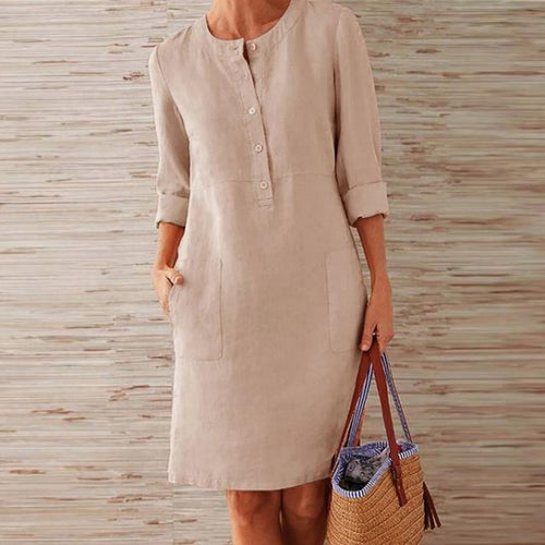 R&B | Kleid Aus Midi-Länge für Frauen