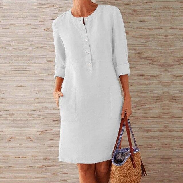 R&B | Kleid Aus Midi-Länge für Frauen
