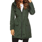 R&B | Leichte Regenjacke für Damen mit Kapuze