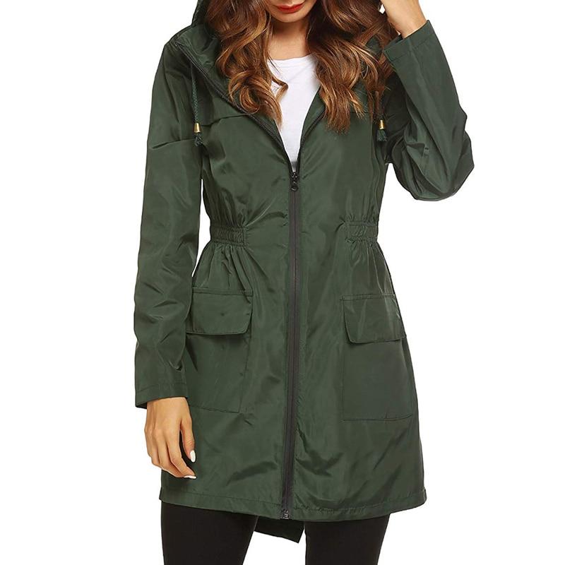 R&B | Leichte Regenjacke für Damen mit Kapuze