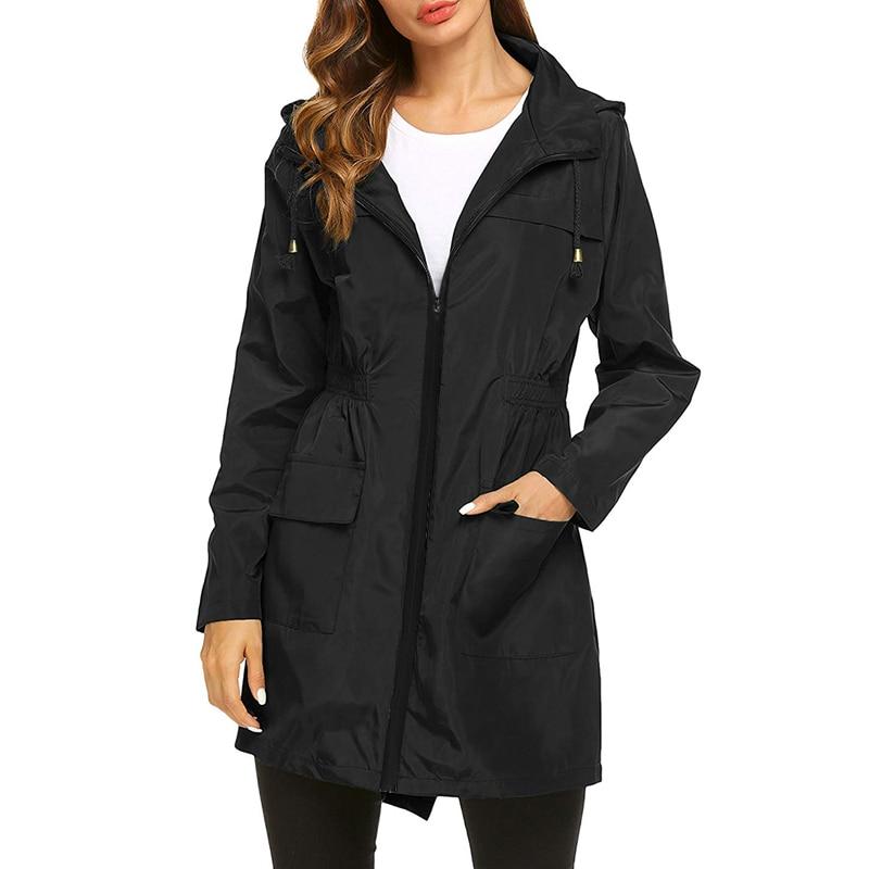 R&B | Leichte Regenjacke für Damen mit Kapuze