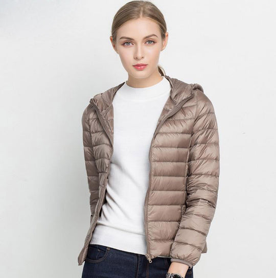 R&B | Daunenjacke mit Kapuze Damen