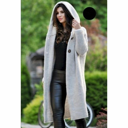 R&B | R&B Lange Strickjacke