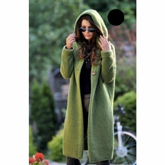 R&B | R&B Lange Strickjacke
