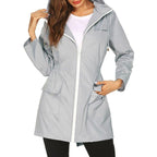 R&B | Leichte Regenjacke für Damen mit Kapuze