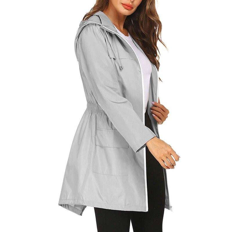 R&B | Leichte Regenjacke für Damen mit Kapuze