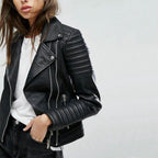 R&B | Mutige Lederjacke für Frauen