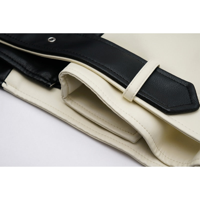 R&B | Zeitlose Lederjacke Mit Glattem Finish