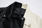 R&B | Zeitlose Lederjacke Mit Glattem Finish