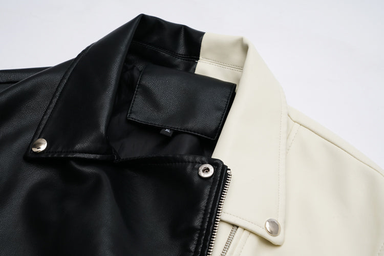 R&B | Zeitlose Lederjacke Mit Glattem Finish