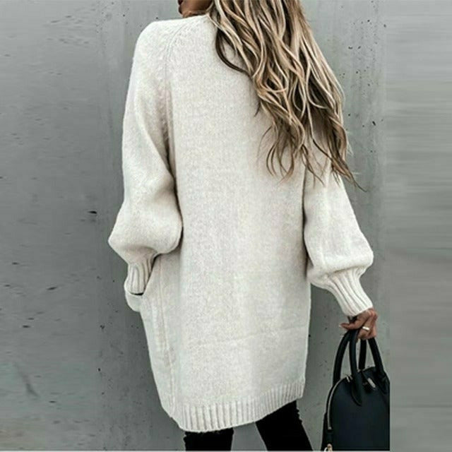 R&B | Lockerer Fester Strickjacke
