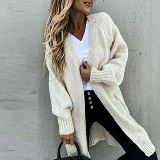 R&B | Lockerer Fester Strickjacke