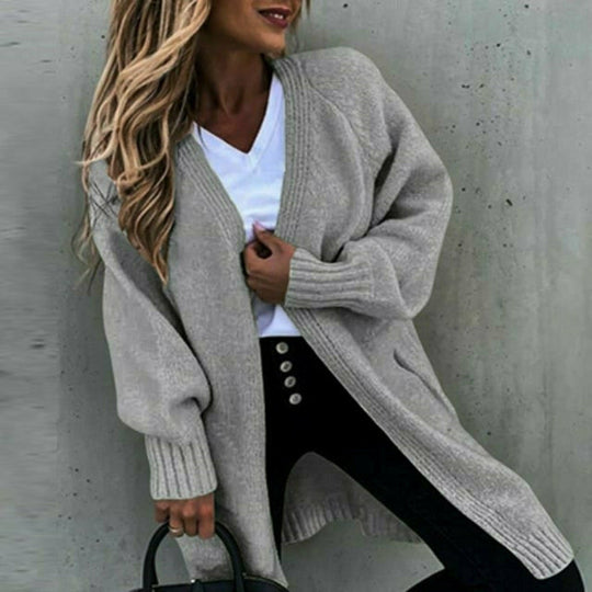 R&B | Lockerer Fester Strickjacke
