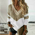 R&B | Patchwork Strickpullover