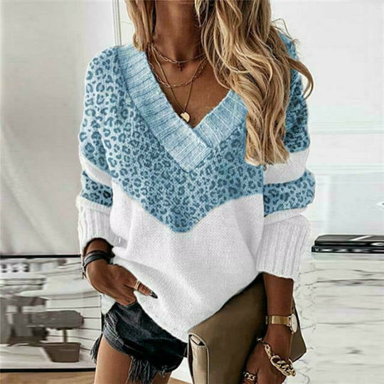 R&B | Patchwork Strickpullover