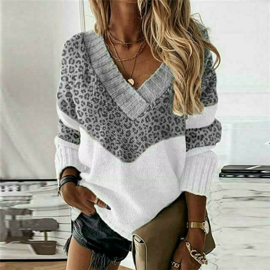R&B | Patchwork Strickpullover