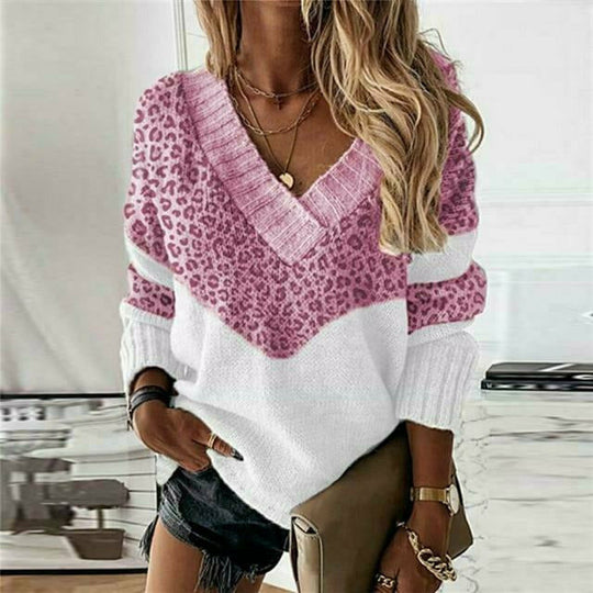 R&B | Patchwork Strickpullover