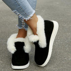 Warme Plüsch Schneestiefel R&B