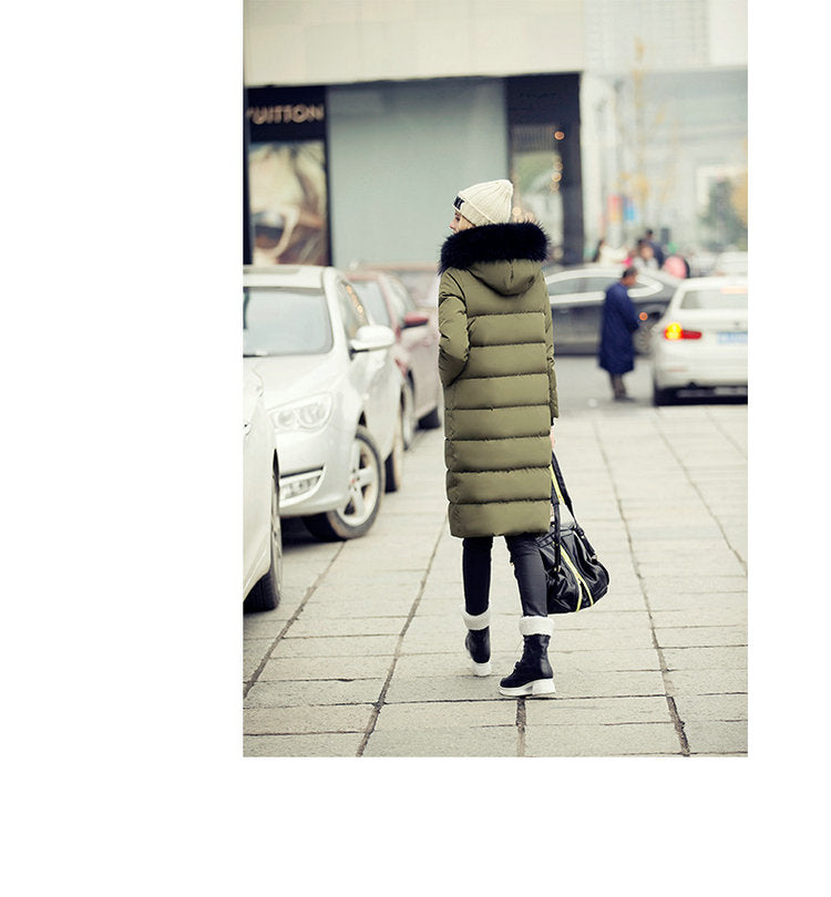 R&B | Schicke lange Wärmejacke mit Kapuze