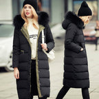 R&B | Schicke lange Wärmejacke mit Kapuze