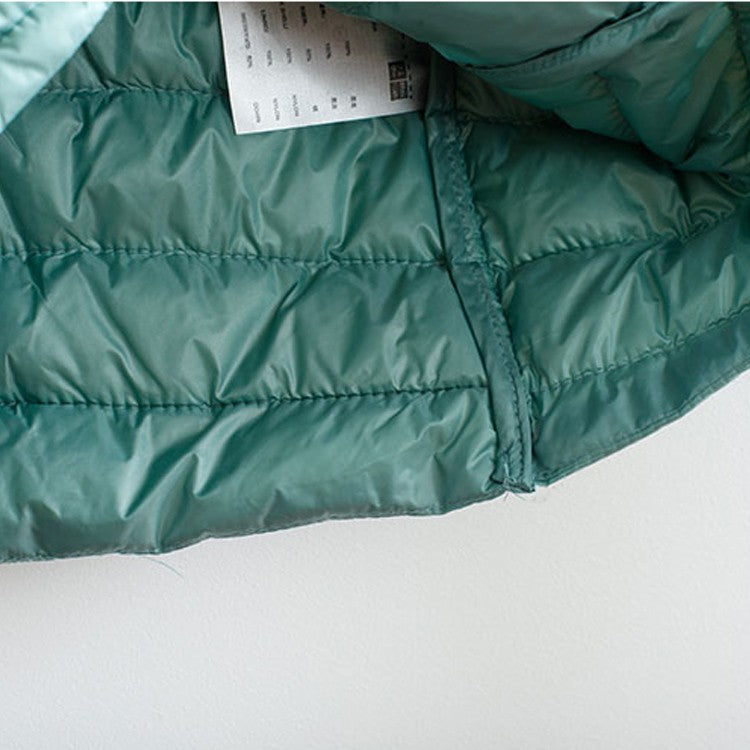 R&B | Daunenjacke ohne Kragen "Elegance Essential"
